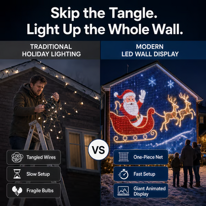 🎄✨ Transform Your Home Into a Christmas Wonderland with Smart LED Curtain Lights! 🎅🏡