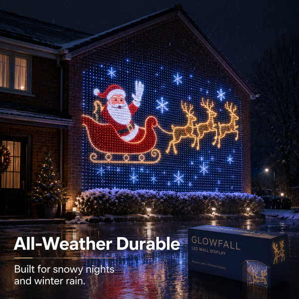🎄✨ Transform Your Home Into a Christmas Wonderland with Smart LED Curtain Lights! 🎅🏡