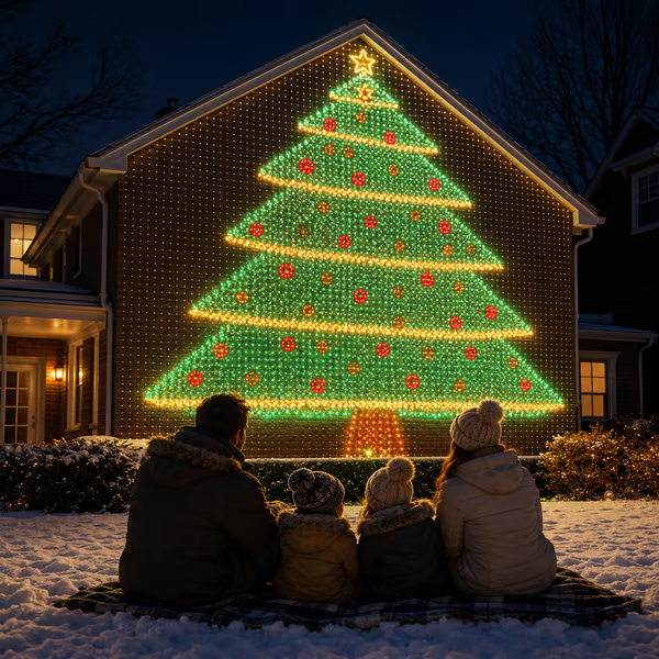 🎄✨ Transform Your Home Into a Christmas Wonderland with Smart LED Curtain Lights! 🎅🏡
