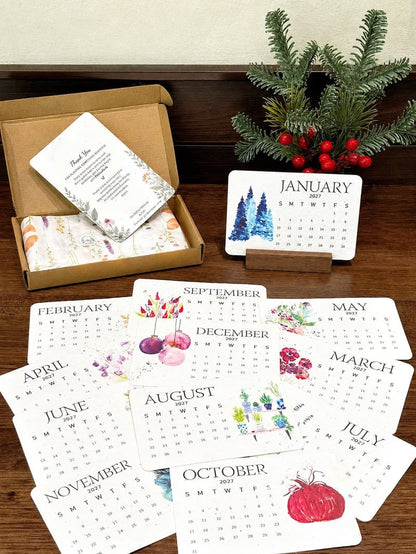 ✨Early Holiday Sale 45% OFF🌱Eco-Friendly Plantable “Timeless” Seed Calendar 2027