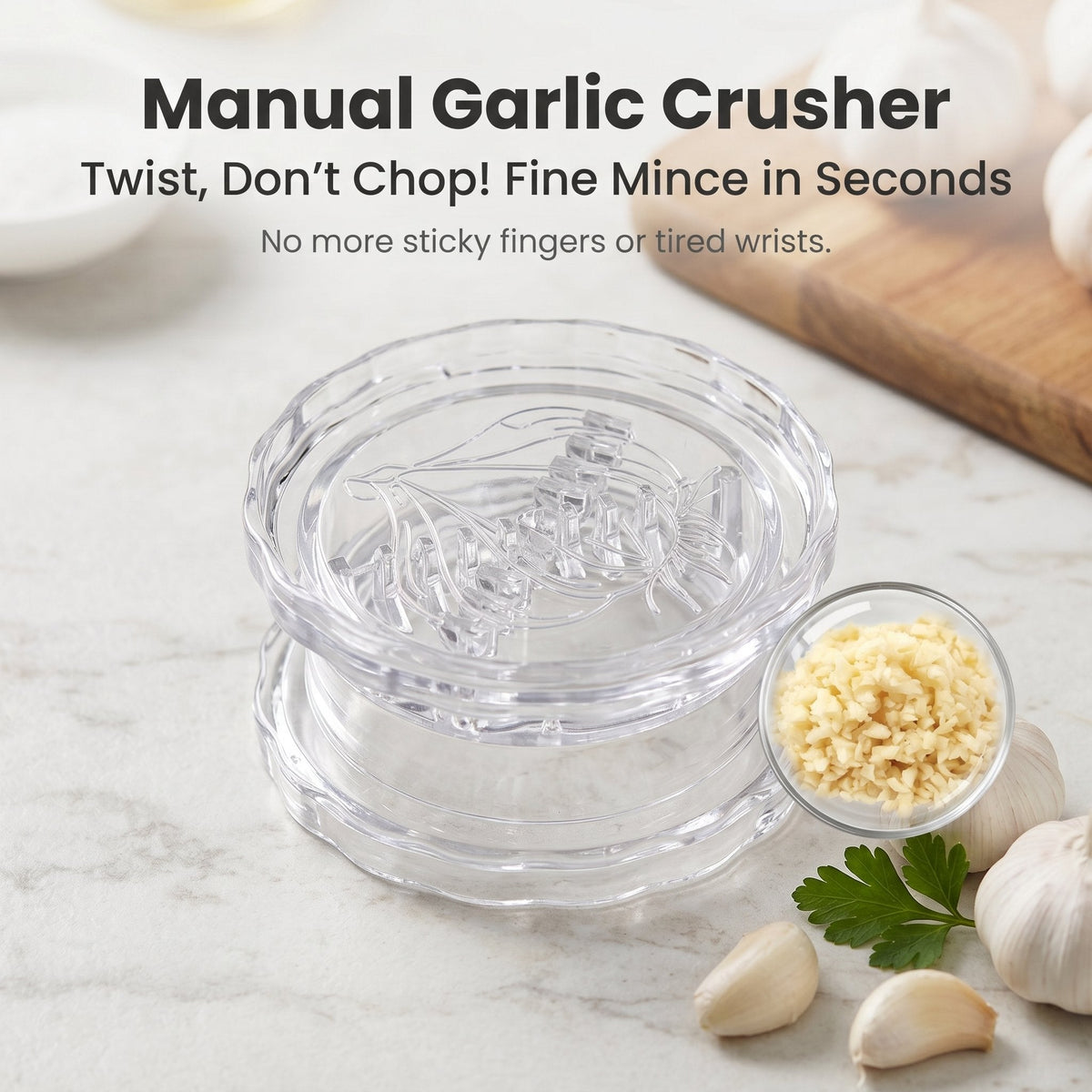 Hot Sale 49% OFFManual Garlic Twister & Masher