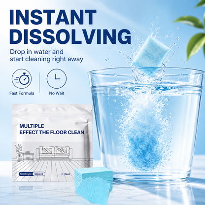 Multi-Effect Floor Cleaning Tablets | Fast Dissolving & No-Rinse Formula