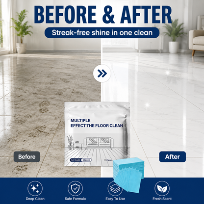 Multi-Effect Floor Cleaning Tablets | Fast Dissolving & No-Rinse Formula